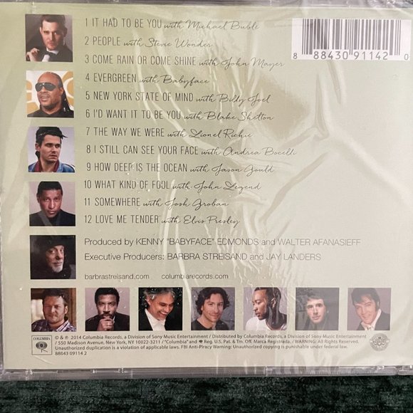 Barbra Streisand Partners CD - Picture 3 of 4